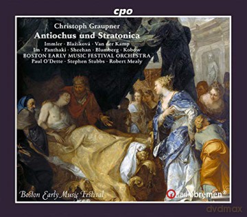 Christoph Graupner: Antiochus Und Stratonica [3CD]