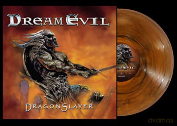 Dream Evil: Dragonslayer (Trans Orange/Black Marble) [Winyl]