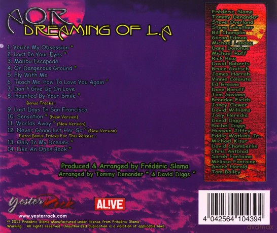 Aor: Dreaming Of L.A. [CD]