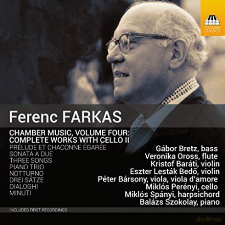 Ferenc Farkas: Chamber Music Vol. 4 Works with Cello II [CD]
