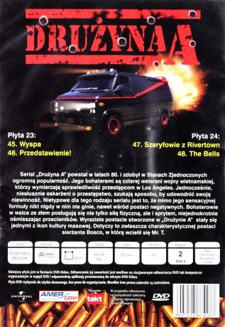 Drużyna A cz. 12 (odcinki 45-48) [2DVD]