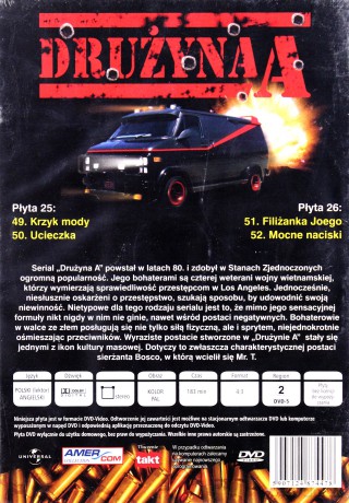 Drużyna A cz. 13 (odcinki 49-52) [2DVD]