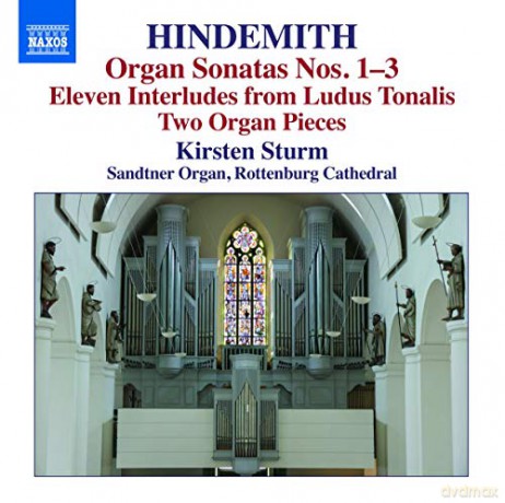 Kirsten Sturm: Hindemithtwo Pieces Organ [CD]