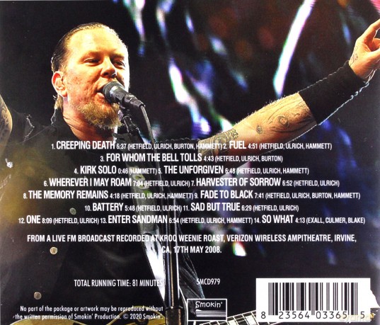 Metallica: Live At The Kroq Weenie Roast [CD]