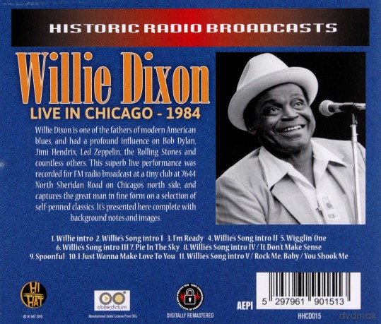 Willie Dixon: Live In Chicago - 1984 [CD]