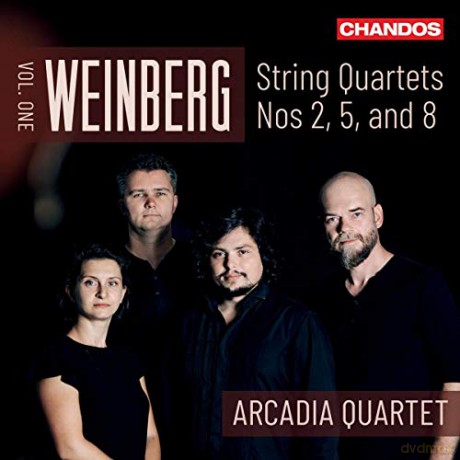 Arcadia Quartet: Mieczyslaw Weinberg: String Quartets Vol. 1 [CD]
