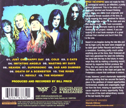Nymphs: Nymphs 25th Anniversary Edition [CD]