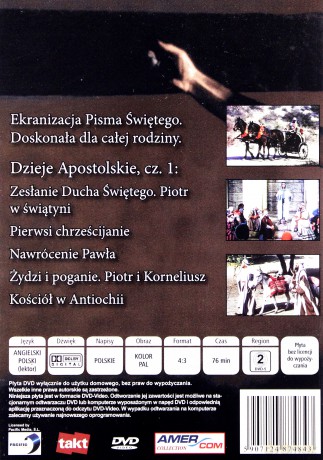 Biblia cz.5 - Dzieje Apostolskie [DVD]