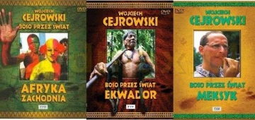 Boso przez Świat: Ekwador, Afryka Zachodnia, Meksyk - Wojciech Cejrowski Pakiet [3DVD]
