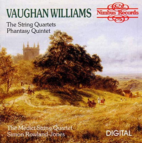Ralph Vaughan Williams: String Quartets And Phantasy Quintet - Medici String Quartet [CD]