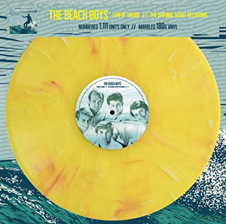 Beach Boys: Surfin Safari (Yellow Marble) [Winyl]