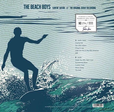 Beach Boys: Surfin Safari (Yellow Marble) [Winyl]