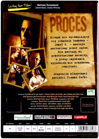 Proces (polski lektor) [DVD]