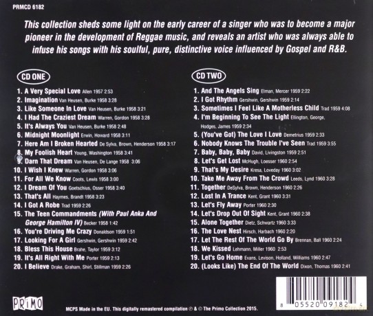 Johnny Nash: The Essential Early Recordings [2CD]