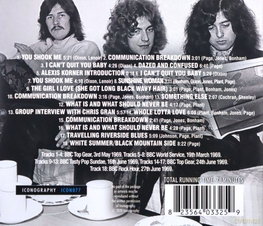 Led Zeppelin: The Lost Sessions [CD]