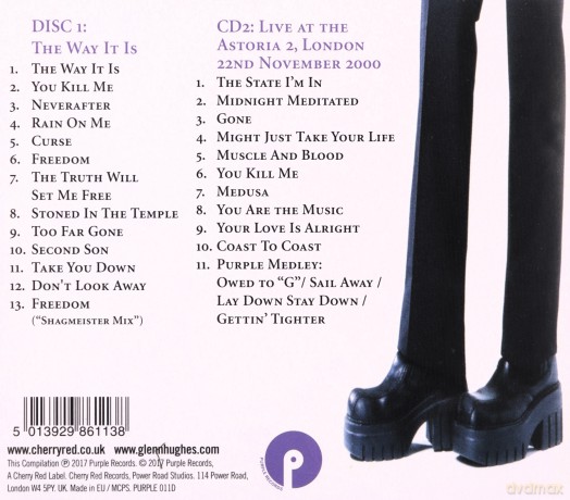 Glenn Hughes: The Way It Is: 2Cd Expanded Edition [2CD]