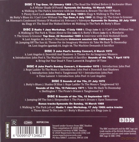 Colosseum: Transmissions Live At The BBC [6CD]