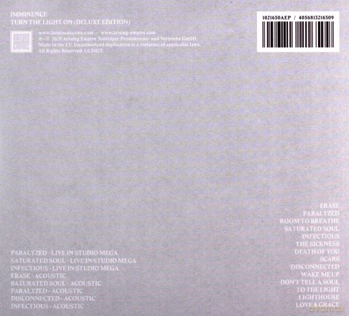 Imminence: Turn The Light On (Deluxe) [2CD]