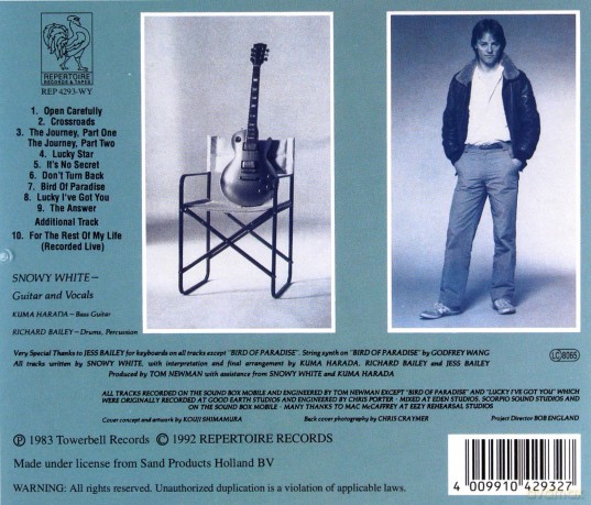 Snowy White: White Flames [CD]