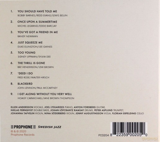 Ellen Andersson: You Should Have Told Me - Ellen Andersson [CD]