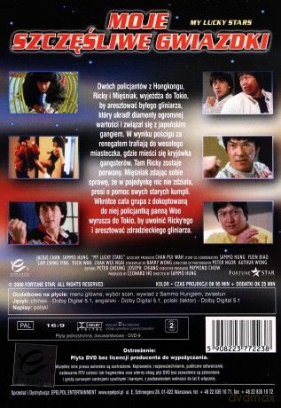 Jackie Chan: Moje szczęśliwe gwiazdki [DVD]