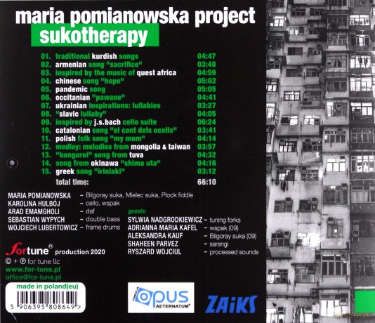 Maria Pomianowska: Sukotherapy [CD]