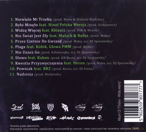Choina: Widzę Więcej [CD]