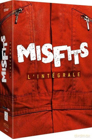 Misfits Season 1-5 (Wyklęci) [BOX] [13DVD]