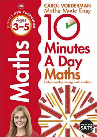 10 Minutes a Day Maths Ages 3-5: Helps develop strong maths habits (Made Easy Workbooks) - Carol Vorderman [KSIĄŻKA]