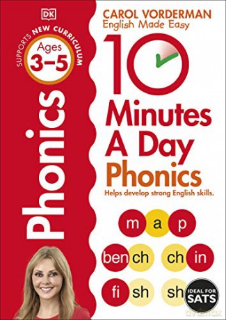 10 Minutes A Day Phonics Ages 3-5 (Made Easy Workbooks) - Carol Vorderman [KSIĄŻKA]