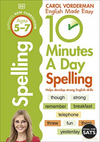 10 Minutes A Day Spelling Ages 5-7 Key Stage 1 (Made Easy Workbooks) - Carol Vorderman [KSIĄŻKA]