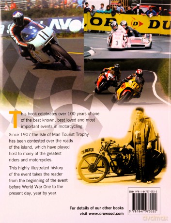 100 Years of the Isle of Man TT: A Century of Motorcycle Racing - Updated Edition covering 2007 - 2012 - David Wright [KSIĄŻKA]