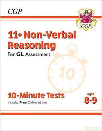 11+ GL 10-Minute Tests: Non-Verbal Reasoning - Ages 8-9 (with Online Edition): perfect preparation for the eleven plus (CGP 11+ GL) [KSIĄŻKA]