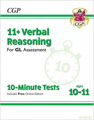 11+ GL 10-Minute Tests: Verbal Reasoning - Ages 10-11 (with Online Edition): perfect preparation for the eleven plus (CGP 11+ GL) [KSIĄŻKA]
