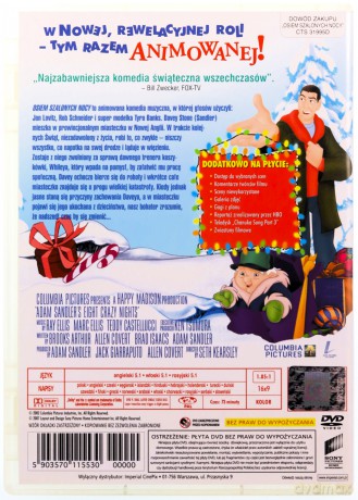 Osiem szalonych nocy [DVD]