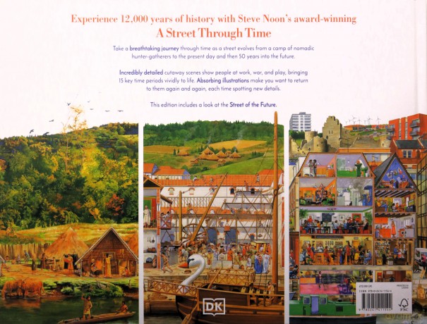 A Street Through Time: A 12,000 Year Journey Along the Same Street - Steve Noon [KSIĄŻKA]