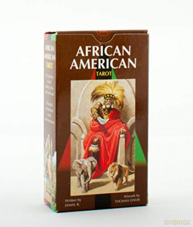 African American Tarot: 78 full colour cards and instructions - Jamal R [KSIĄŻKA]