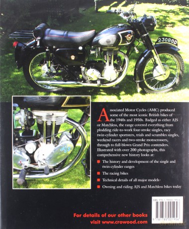 AJS and Matchless Post-War Singles and Twins: The Complete Story - Matthew Vale [KSIĄŻKA]