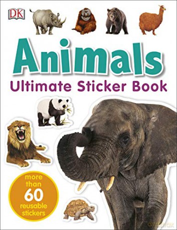 Animals Ultimate Sticker Book (Ultimate Stickers) [KSIĄŻKA]