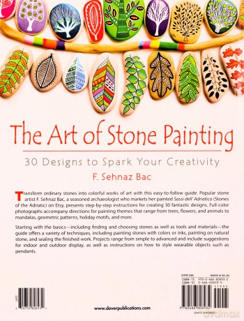 Art of Stone Painting: 30 Designs to Spark Your Creativity - F. Bac [KSIĄŻKA]