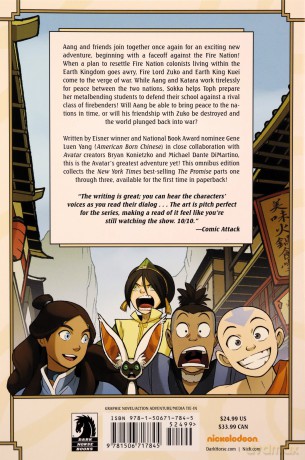 Avatar: The Last Airbender - The Promise Omnibus - Bryan Konietzko [KSIĄŻKA]