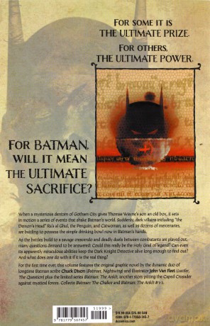 Batman: Chalice - Chuck Dixon [KOMIKS]