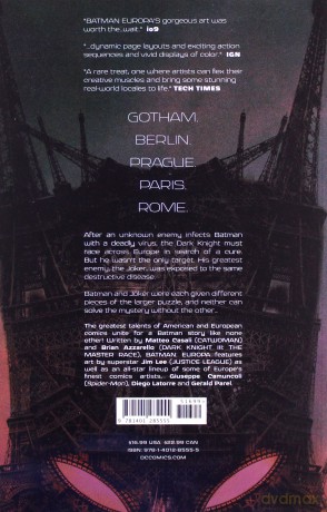 Batman: Europa - Brian Azzarello [KOMIKS]