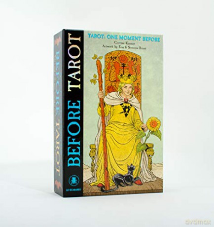 Before Tarot Kit - One Moment Before: 78 Full Colour Cards and Illustrated Guidebook: Tarot, One Moment Before - Corrine Kenner; Pietro Alligo, Floreana Nativo [KSIĄŻKA]