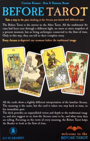Before Tarot Kit - One Moment Before: 78 Full Colour Cards and Illustrated Guidebook: Tarot, One Moment Before - Corrine Kenner; Pietro Alligo, Floreana Nativo [KSIĄŻKA]