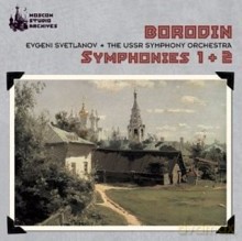 The USSR Symphony Orchestra, Evgeni Svetlanov: Alexander Borodin: Symphony No. 1, 2 [CD]