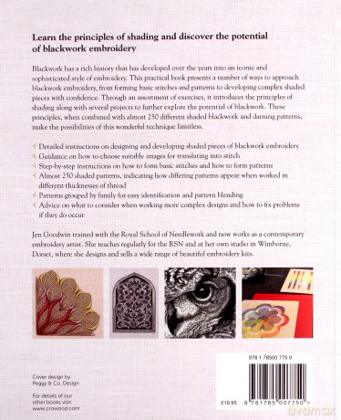 Blackwork Embroidery: Techniques and Projects - Jen Goodwin [KSIĄŻKA]