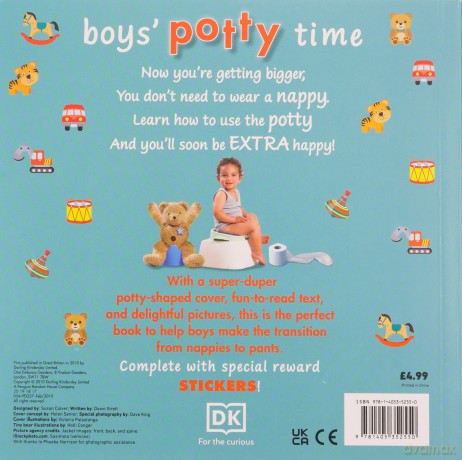 Boys' Potty Time [KSIĄŻKA]