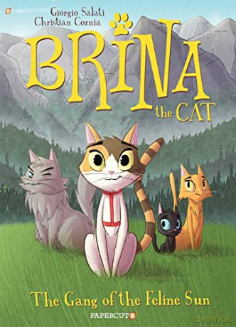 Brina the Cat #1 "The Gang of the Feline Sun" PB - Giorgio Salati [KSIĄŻKA]