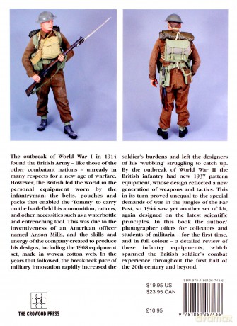British Web Equipment of the First and Second World Wars: Em32 (Europa Militaria) - Martin J. Brayley [KSIĄŻKA]